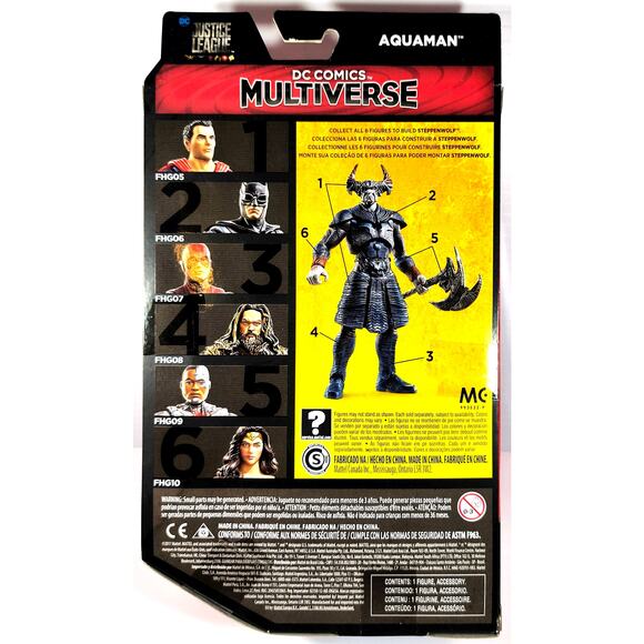 DC Comics Multiverse Justice League AQUAMAN, New, See Pics/Description! - Picture 6 of 10